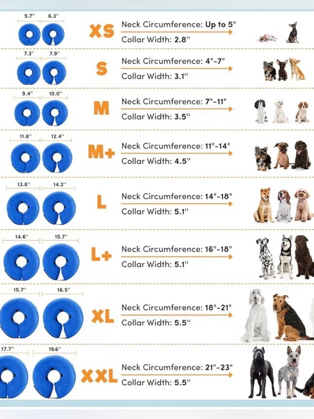 Blue Plush Donut Recovery Collar for Dogs - Comfortable Soft Support